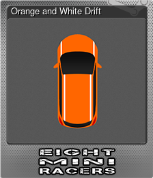 Series 1 - Card 1 of 6 - Orange and White Drift