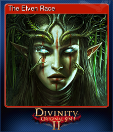 Series 1 - Card 2 of 8 - The Elven Race