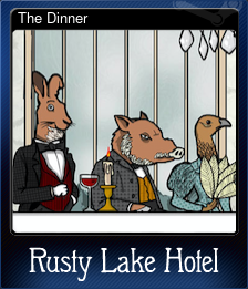 Series 1 - Card 7 of 7 - The Dinner