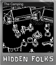 Series 1 - Card 3 of 8 - The Camping