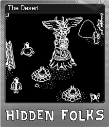 Series 1 - Card 4 of 8 - The Desert