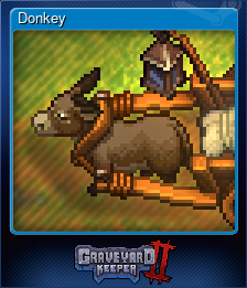 Series 1 - Card 4 of 12 - Donkey