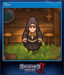 Series 1 - Card 6 of 12 - Nun