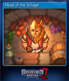 Series 1 - Card 8 of 12 - Head of the Village