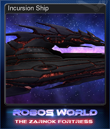 Series 1 - Card 2 of 6 - Incursion Ship