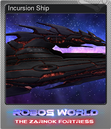 Series 1 - Card 2 of 6 - Incursion Ship