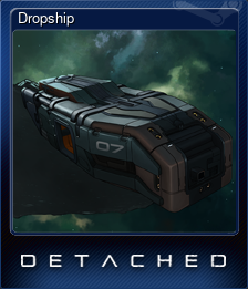 Series 1 - Card 6 of 8 - Dropship