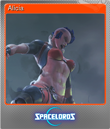 Series 1 - Card 8 of 8 - Alicia
