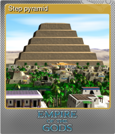 Series 1 - Card 3 of 5 - Step pyramid