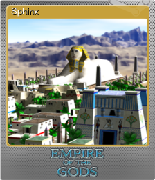 Series 1 - Card 4 of 5 - Sphinx