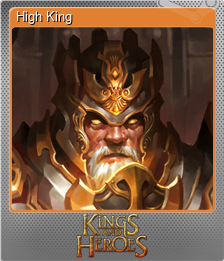 Series 1 - Card 7 of 10 - High King