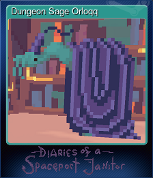 Series 1 - Card 3 of 8 - Dungeon Sage Orloqq