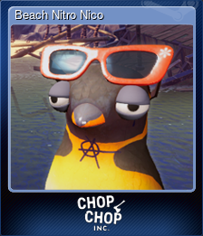 Series 1 - Card 7 of 9 - Beach Nitro Nico