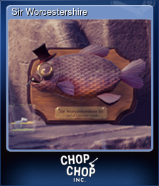 Series 1 - Card 9 of 9 - Sir Worcestershire