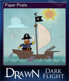 Series 1 - Card 7 of 9 - Paper Pirate