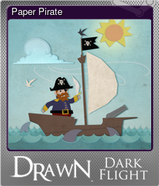 Series 1 - Card 7 of 9 - Paper Pirate