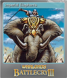 Series 1 - Card 5 of 6 - Imperial Elephants