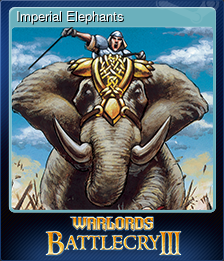 Series 1 - Card 5 of 6 - Imperial Elephants
