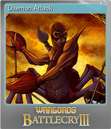 Series 1 - Card 4 of 6 - Daemon Attack