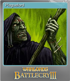 Series 1 - Card 2 of 6 - Plaguelord