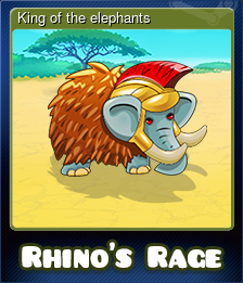 Series 1 - Card 2 of 5 - King of the elephants