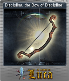 Series 1 - Card 3 of 7 - Disciplina, the Bow of Discipline