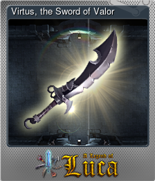 Series 1 - Card 5 of 7 - Virtus, the Sword of Valor