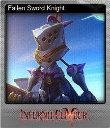 Series 1 - Card 6 of 7 - Fallen Sword Knight