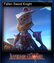 Series 1 - Card 6 of 7 - Fallen Sword Knight