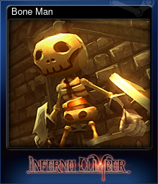 Series 1 - Card 4 of 7 - Bone Man