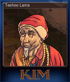 Series 1 - Card 5 of 6 - Teshoo Lama