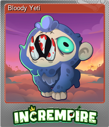 Series 1 - Card 3 of 5 - Bloody Yeti