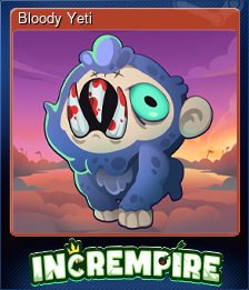 Series 1 - Card 3 of 5 - Bloody Yeti