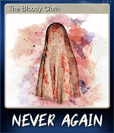 Series 1 - Card 5 of 5 - The Bloody Cloth