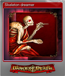 Series 1 - Card 3 of 8 - Skeleton dreamer
