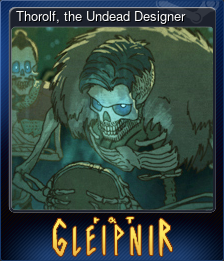 Series 1 - Card 5 of 5 - Thorolf, the Undead Designer