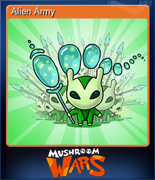 Series 1 - Card 4 of 8 - Alien Army