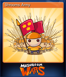 Series 1 - Card 1 of 8 - Shrooms Army
