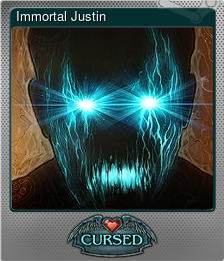 Series 1 - Card 3 of 15 - Immortal Justin