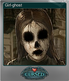 Series 1 - Card 4 of 15 - Girl-ghost