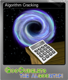 Series 1 - Card 9 of 9 - Algorithm Cracking