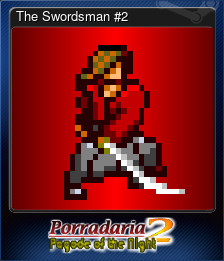 Series 1 - Card 2 of 7 - The Swordsman #2