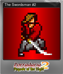 Series 1 - Card 2 of 7 - The Swordsman #2