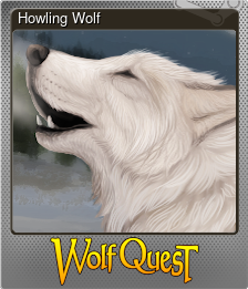 Series 1 - Card 1 of 7 - Howling Wolf