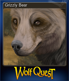 Series 1 - Card 3 of 7 - Grizzly Bear