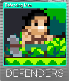 Series 1 - Card 4 of 6 - Defending Man
