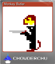 Series 1 - Card 7 of 8 - Monkey Butler