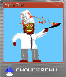 Series 1 - Card 8 of 8 - Alpha Chef