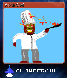 Series 1 - Card 8 of 8 - Alpha Chef