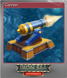 Series 1 - Card 3 of 5 - Cannon